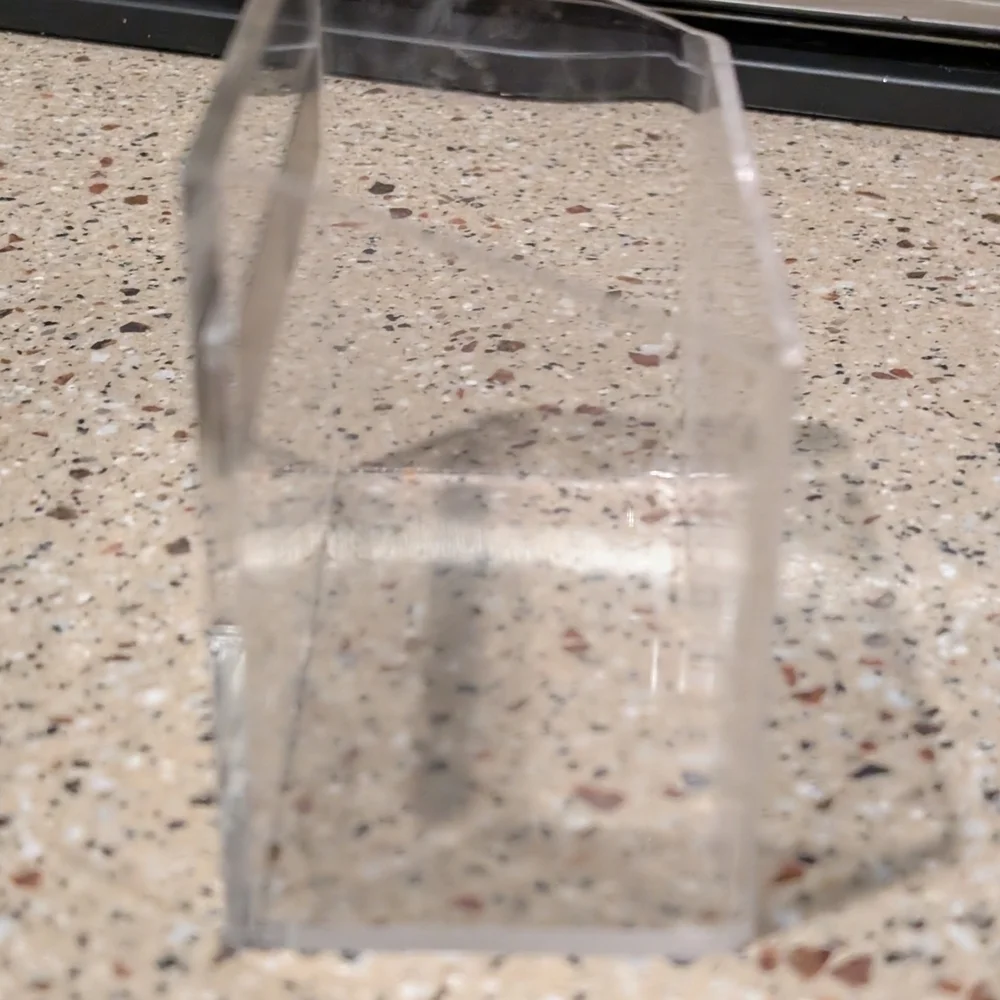 Clear Acrylic Box with Magnetic Backing (EUC)